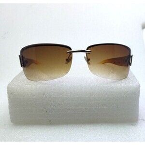 Tommy Hilfiger Bunny Sunglasses Womens Brown Gradient Wrap Frame